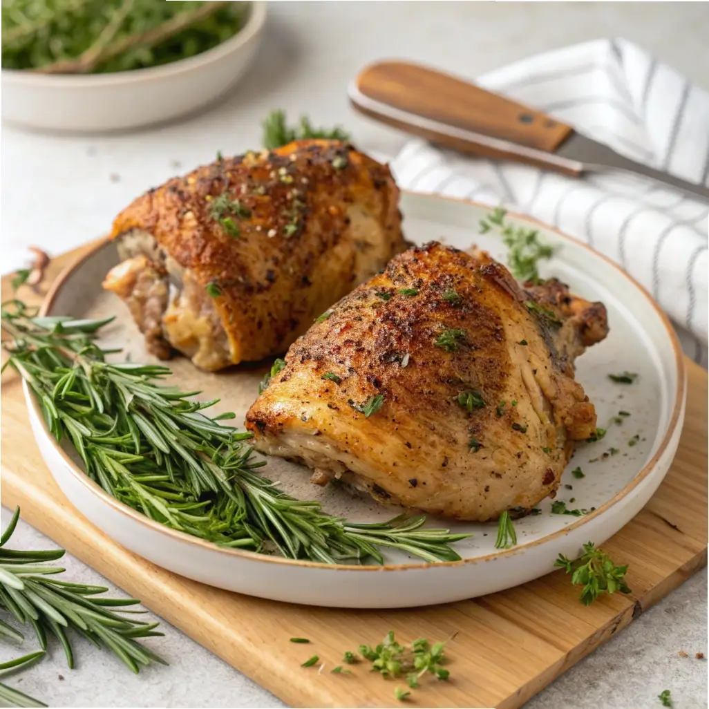 Herb-Crusted Turkey Thigh Recipes