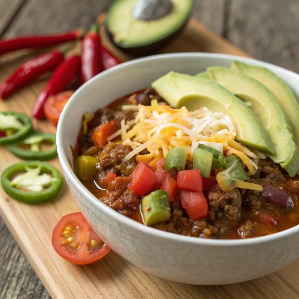 Keto Chili Recipe | Low-Carb & No Beans