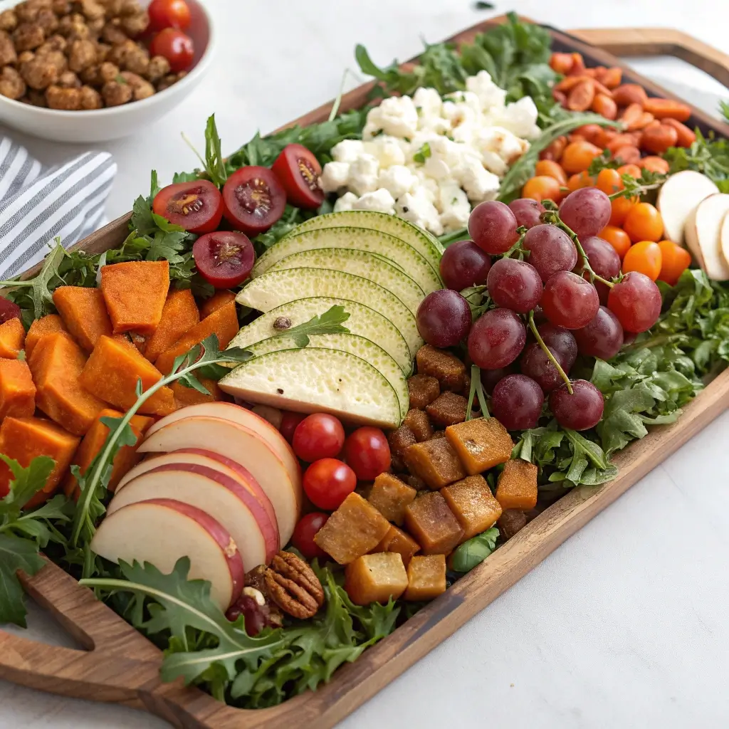 Fall Salad Board (Charcuterie-Inspired Salad Platter)