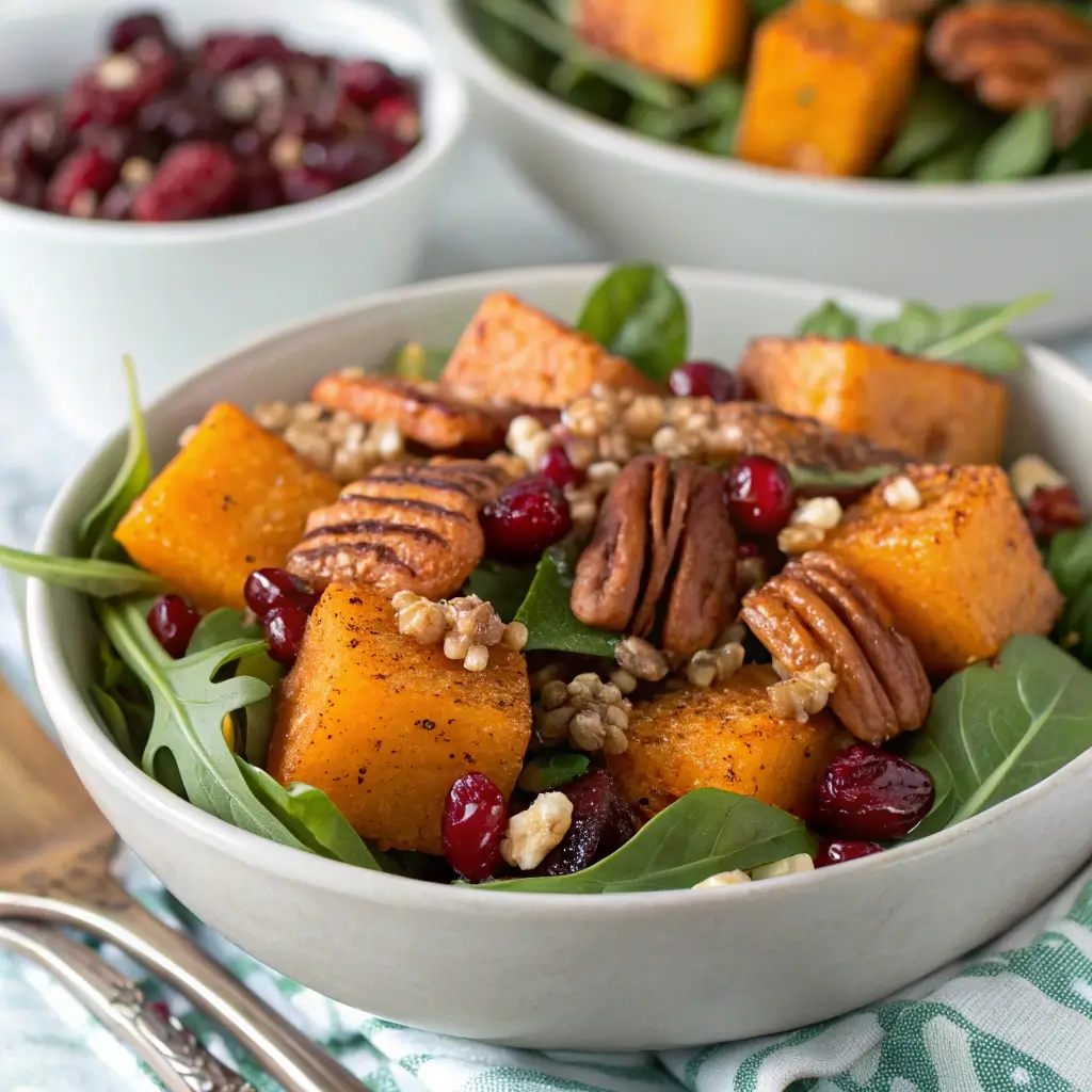 Butternut Squash & Arugula Fall Salad (Seasonal Twist)