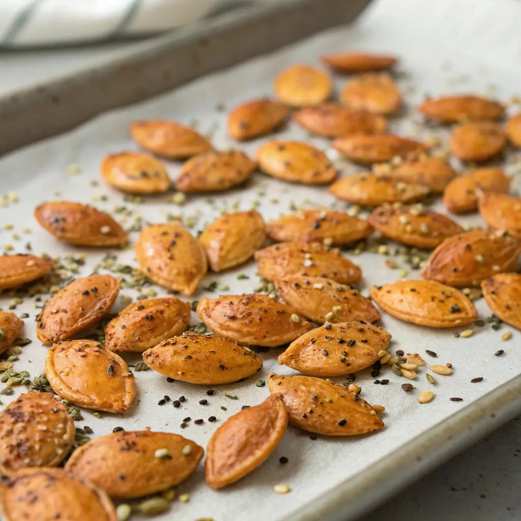 Pumpkin Seeds with Everything Bagel Seasoning