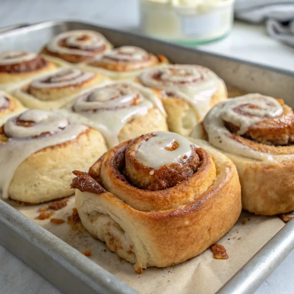 Soft Sourdough Discard Cinnamon Rolls