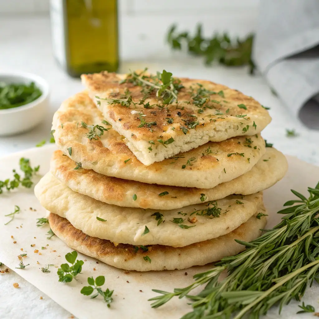 Savory Sourdough Discard Flatbread