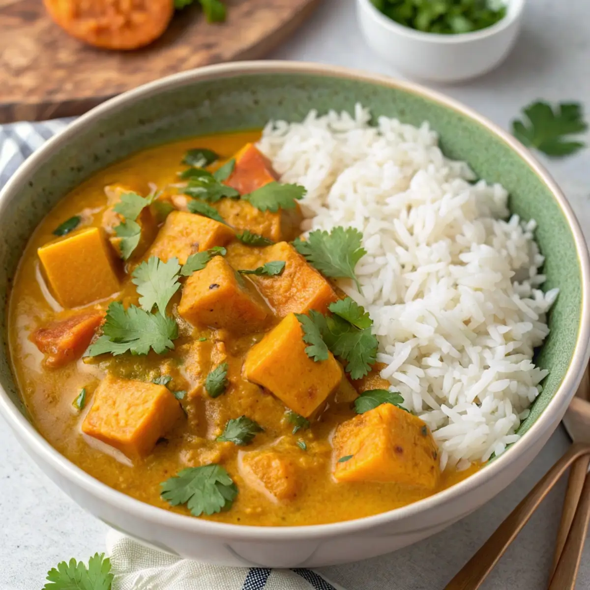Sweet Potato Curry Coconut Milk