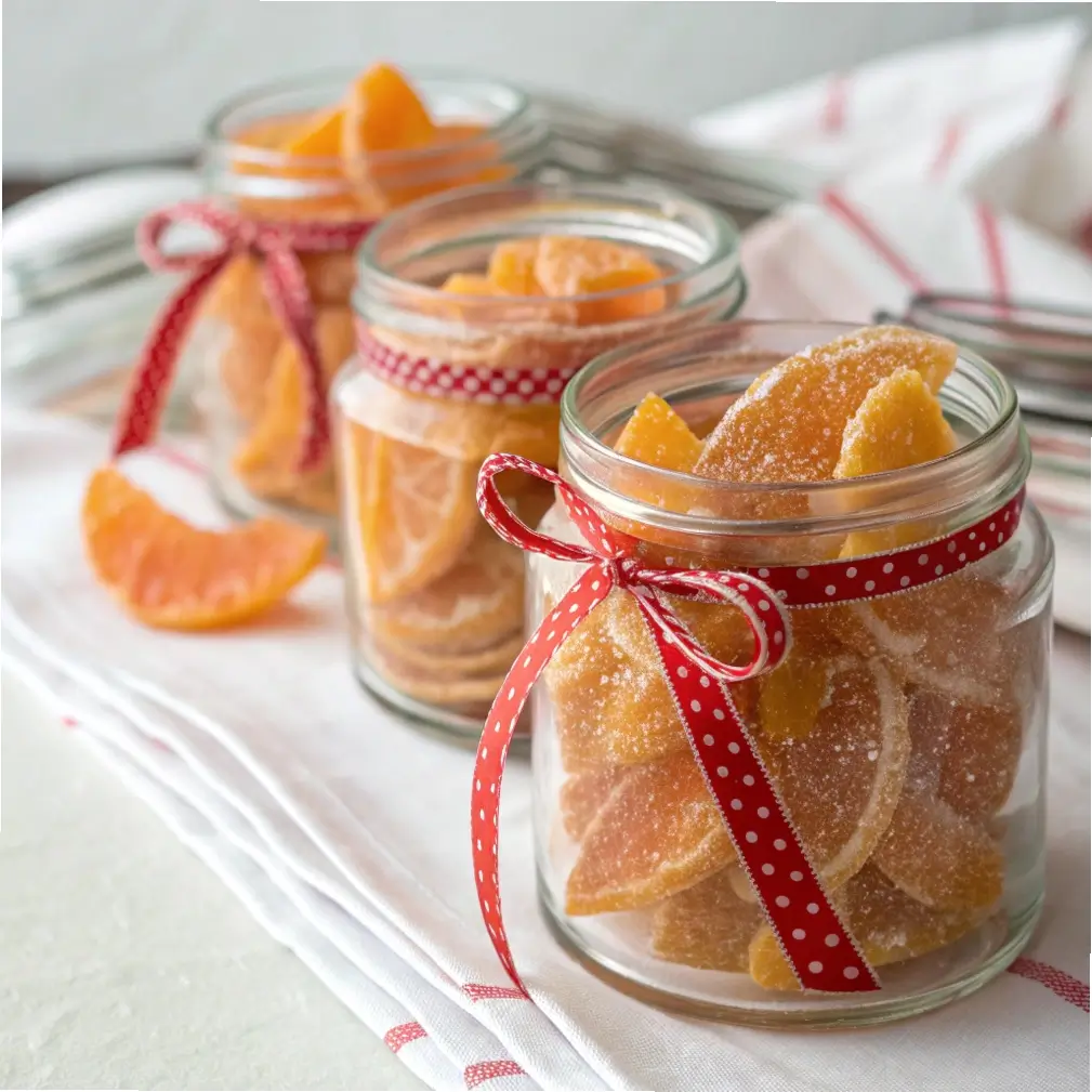 Candied Orange Slices as Gift Idea