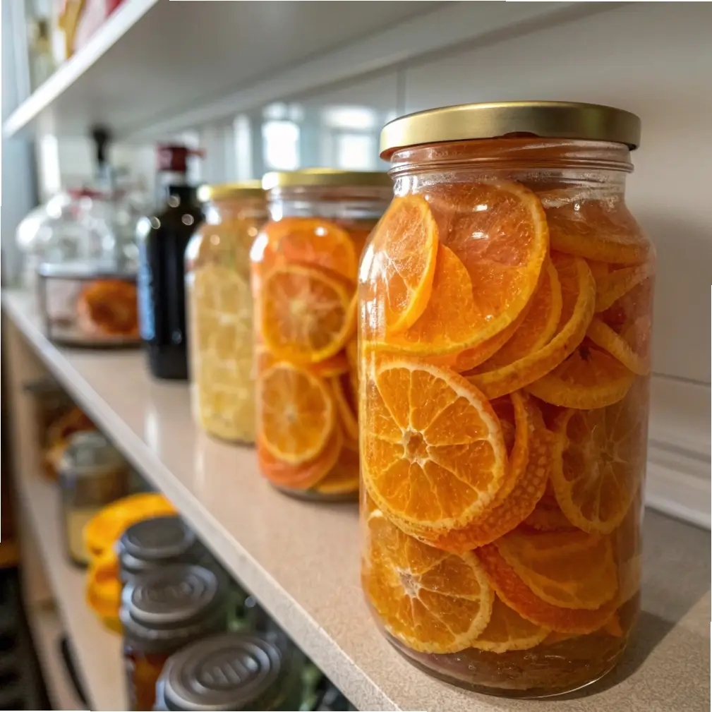 Candied Orange Slices Shelf Life & Storage