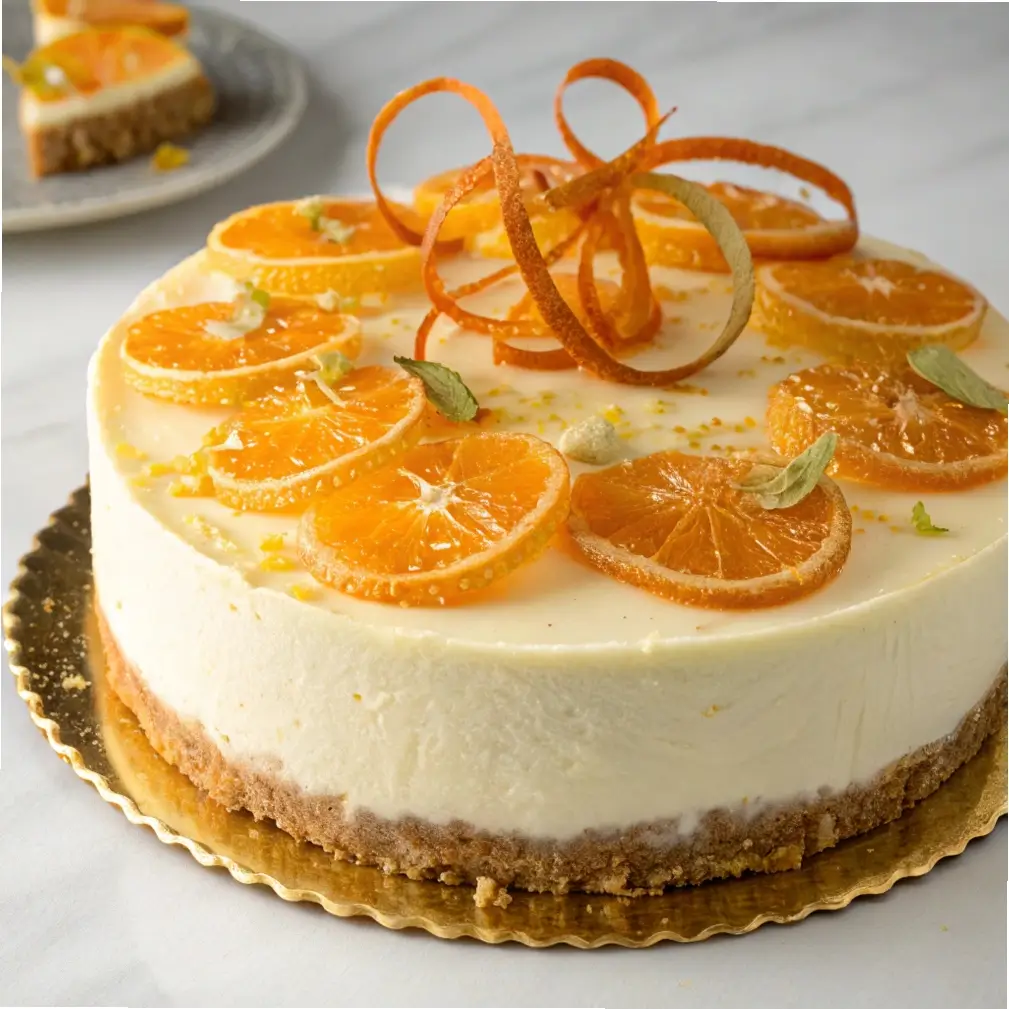 Candied Orange Slices for Baking