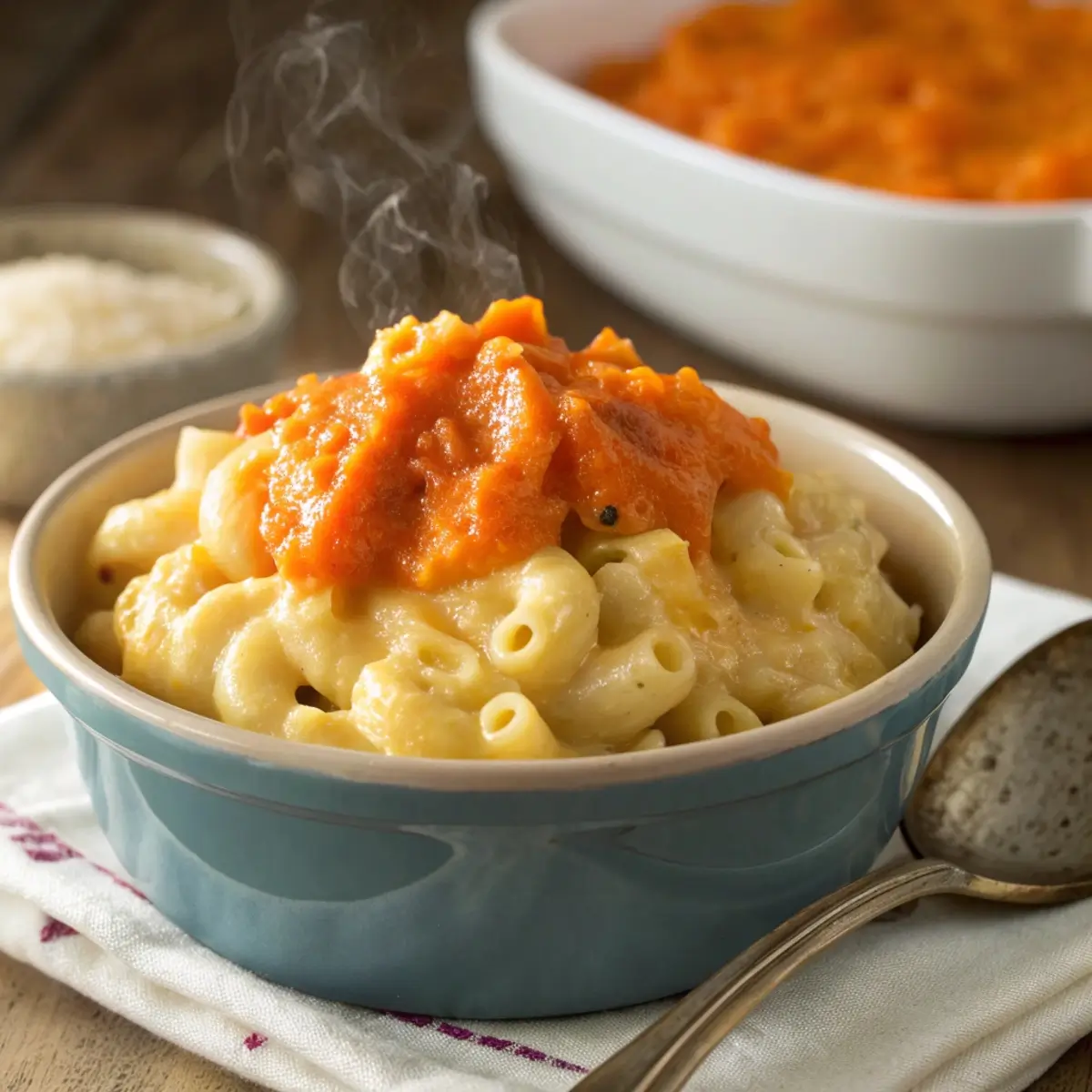 Sweet Potato Mac and Cheese