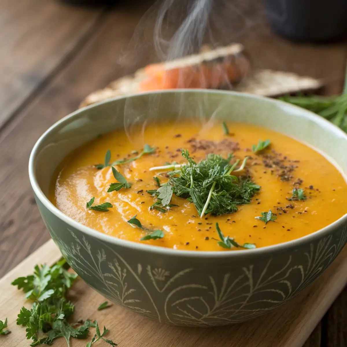 Creamy Sweet Potato Soup (Blender Recipe)