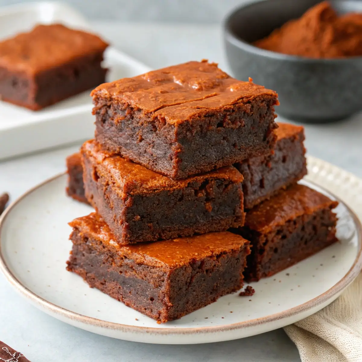 Sweet Potato Brownies (Vegan & Flourless)