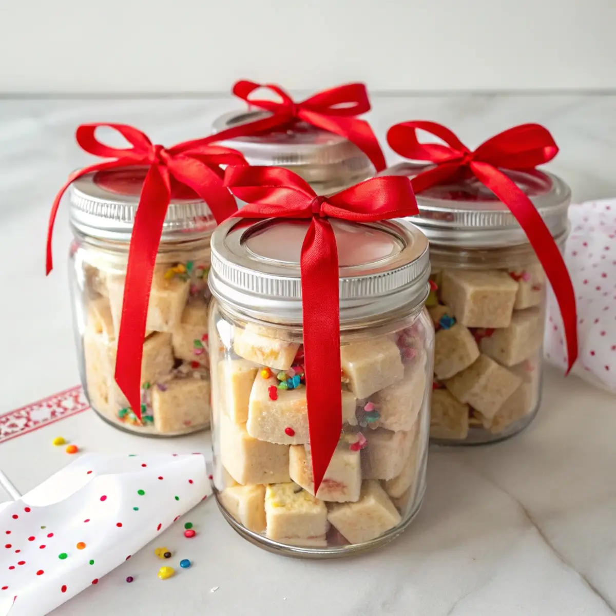 Sugar Cookie Fudge Gifts