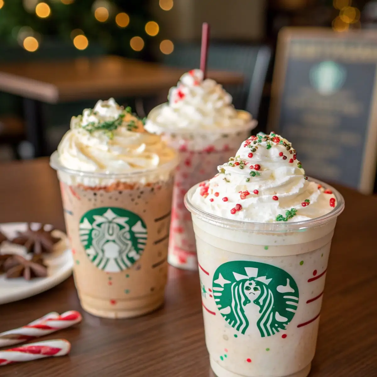 Starbucks Christmas Frappuccino Ideas