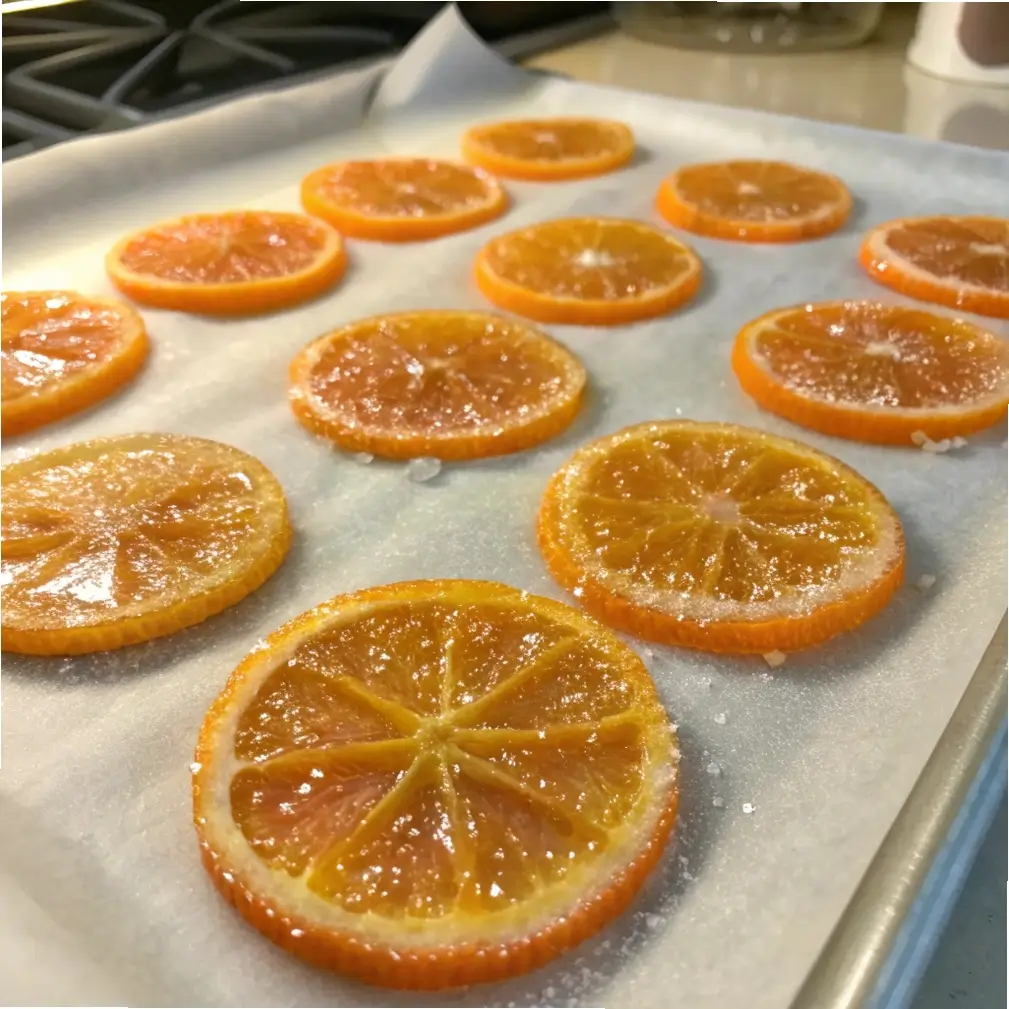 Easy Candied Orange Slices Recipe