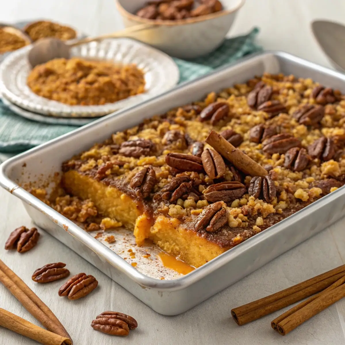 Sheet-Pan Sweet Potato Casserole for Large Groups