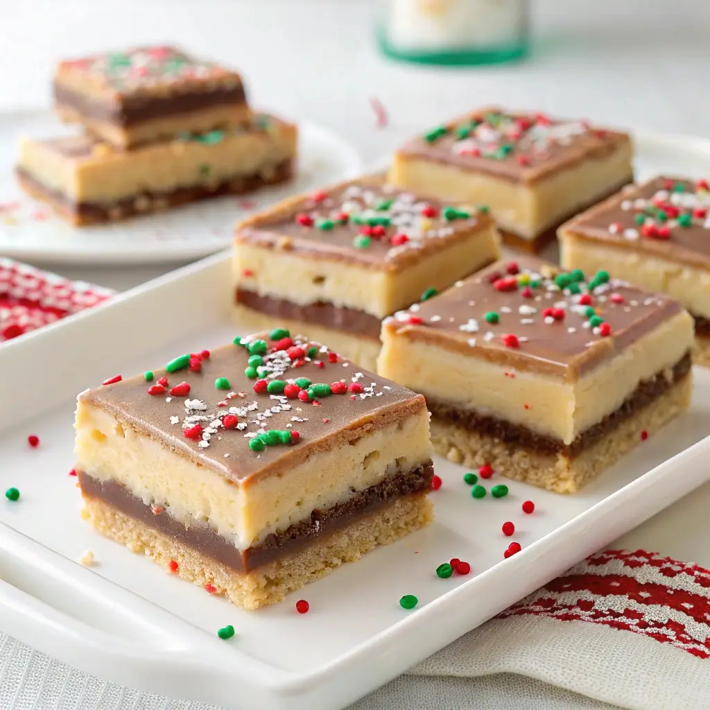 Sugar Cookie Fudge Bars