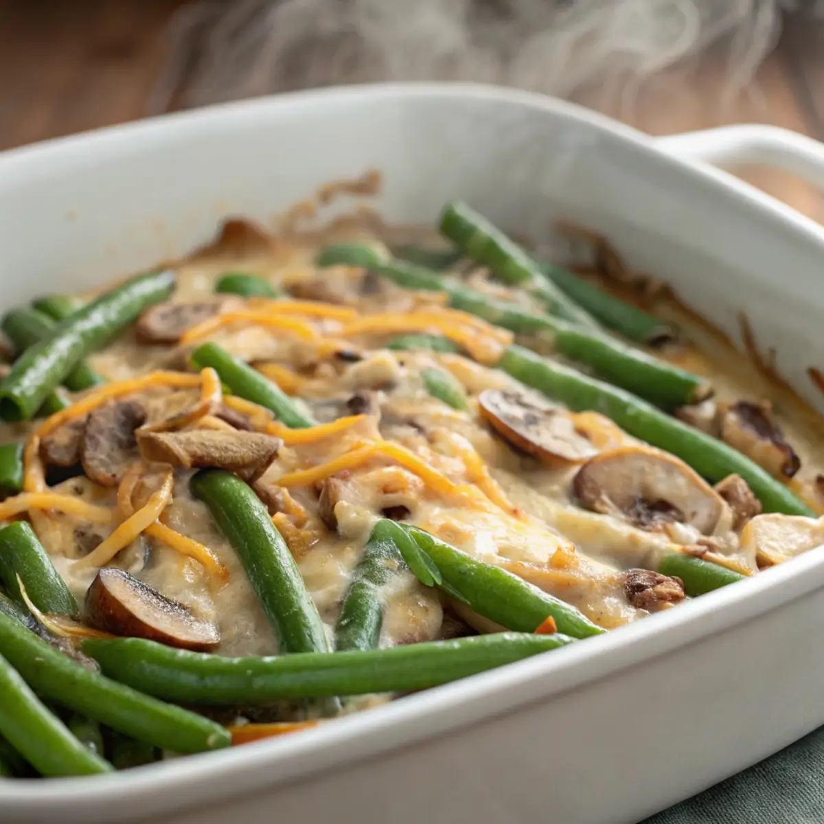 Low-Carb Green Bean Casserole