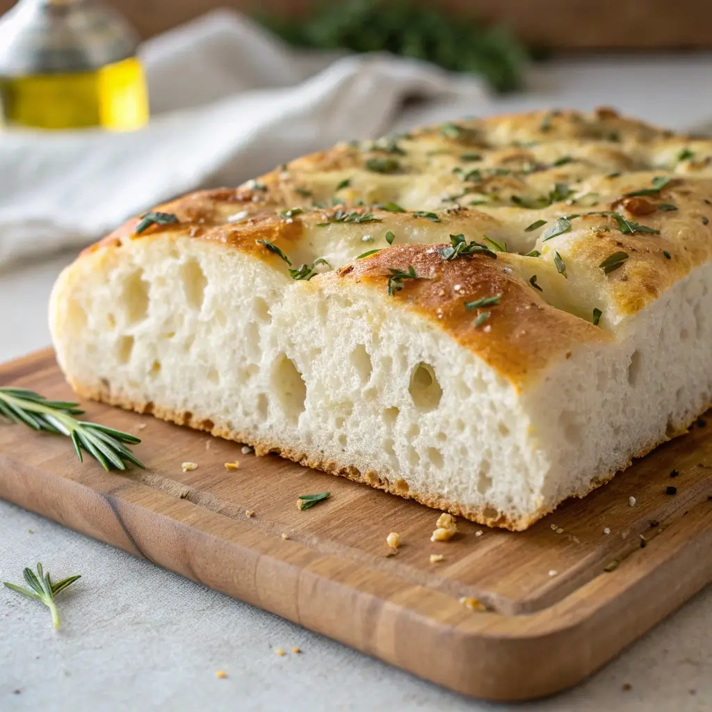 Extra Fluffy Sourdough Focaccia Recipe