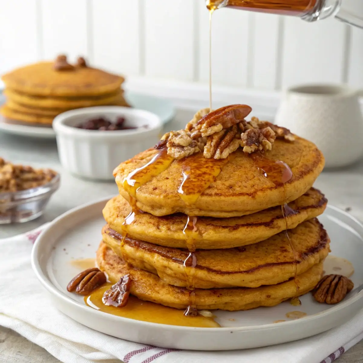 Sweet Potato Pancakes for Weekend Brunch