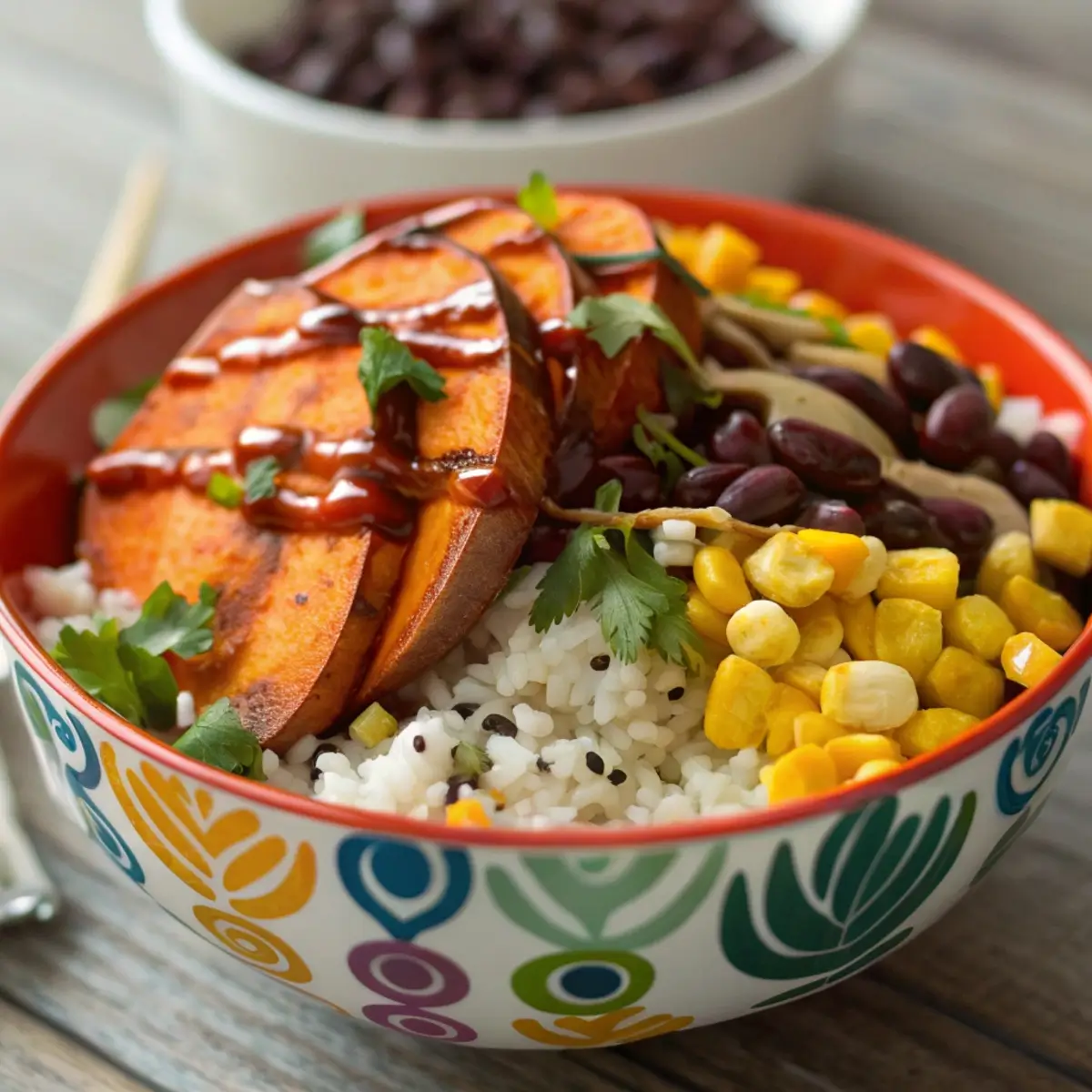 Sweet Potato Burrito Bowls