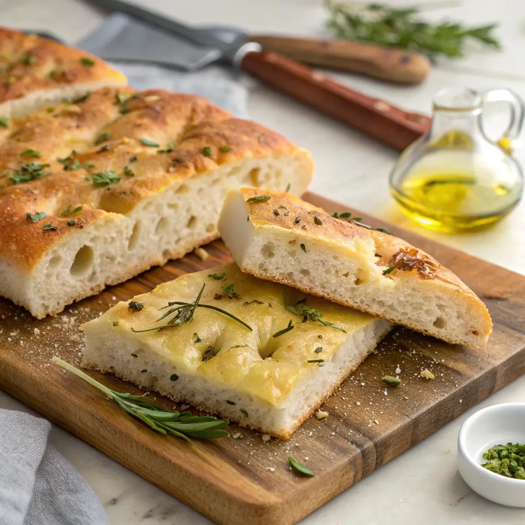 Sourdough Focaccia Sandwich Bread Base