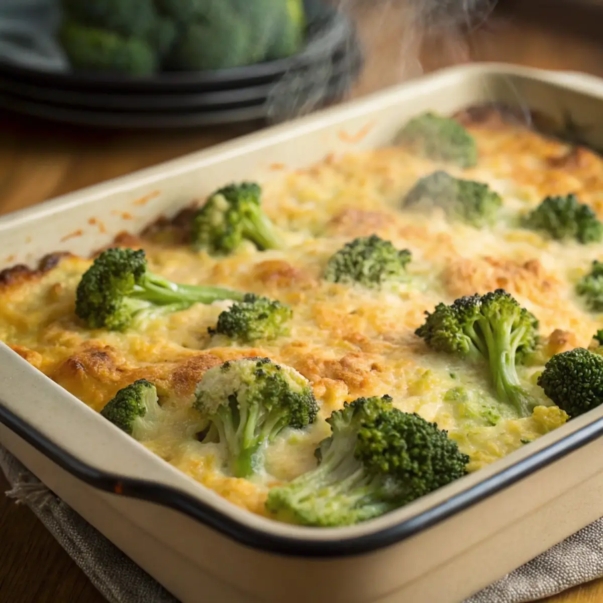 Holiday Broccoli and Cheese Casserole