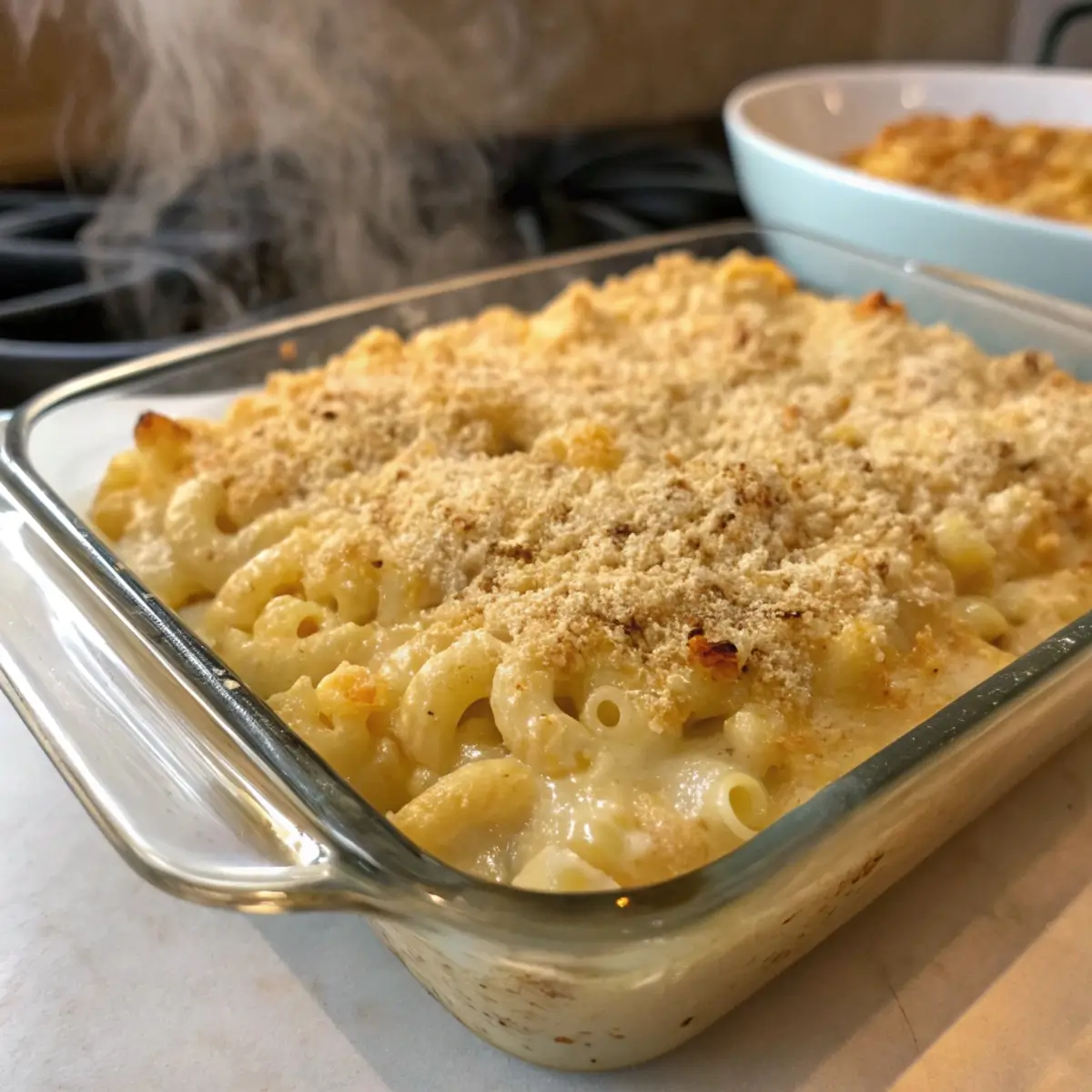 Baked Mac and Cheese (Christmas Side Style)