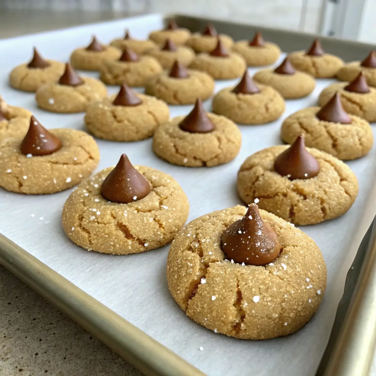 Peanut Butter Blossom Cookies for Beginners