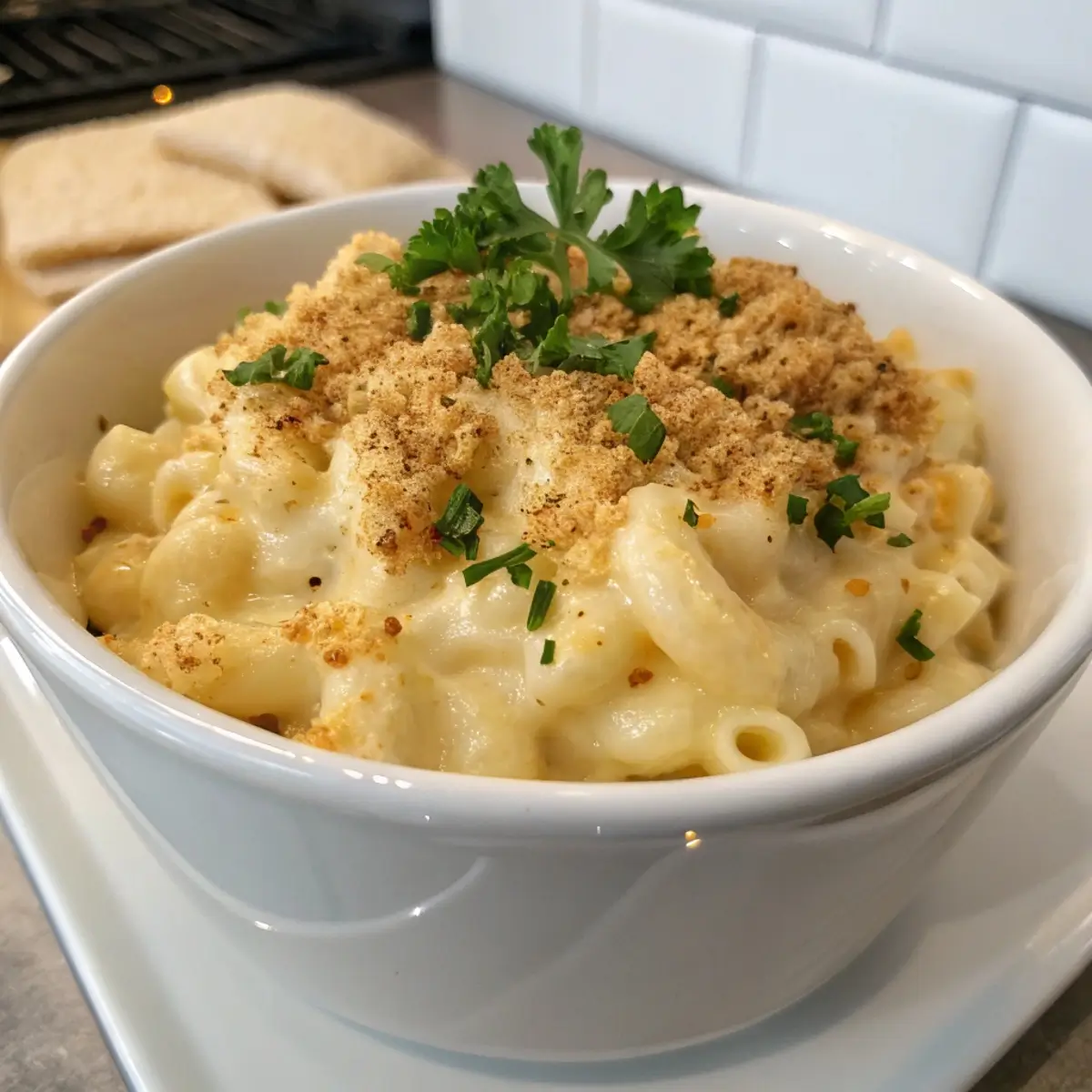 White Cheddar & Gouda Mac and Cheese