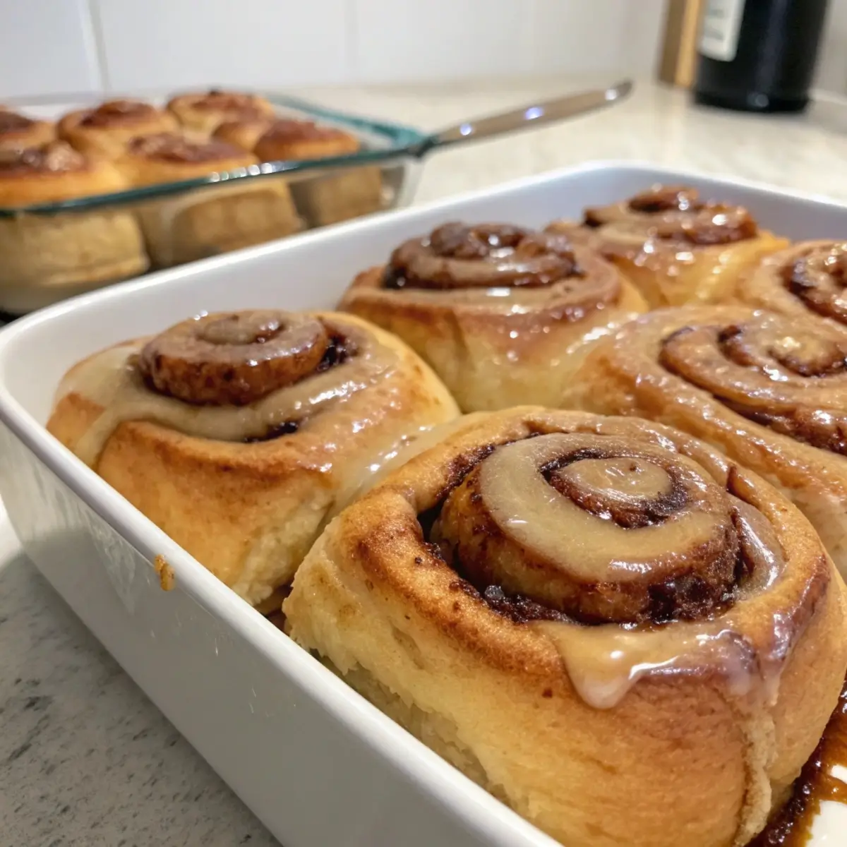 Extra Sticky Cinnamon Rolls with Brown Sugar