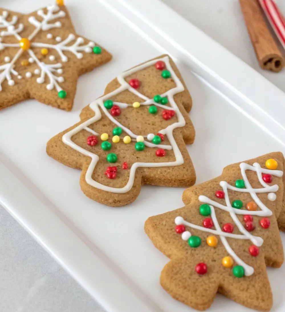Gingerbread Spice Sugar Cookies