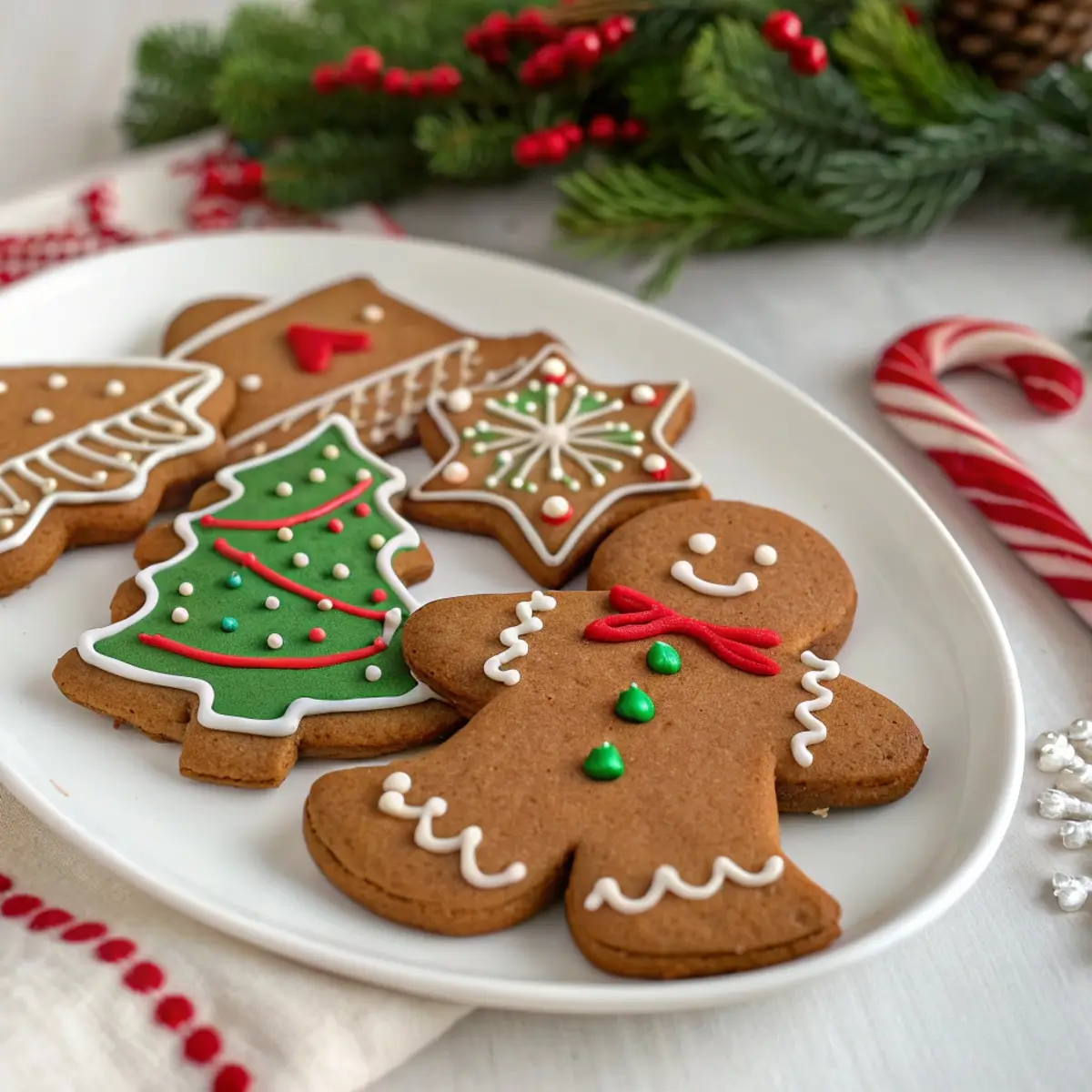 Gluten-Free Gingerbread Cookies That Don’t Crumble