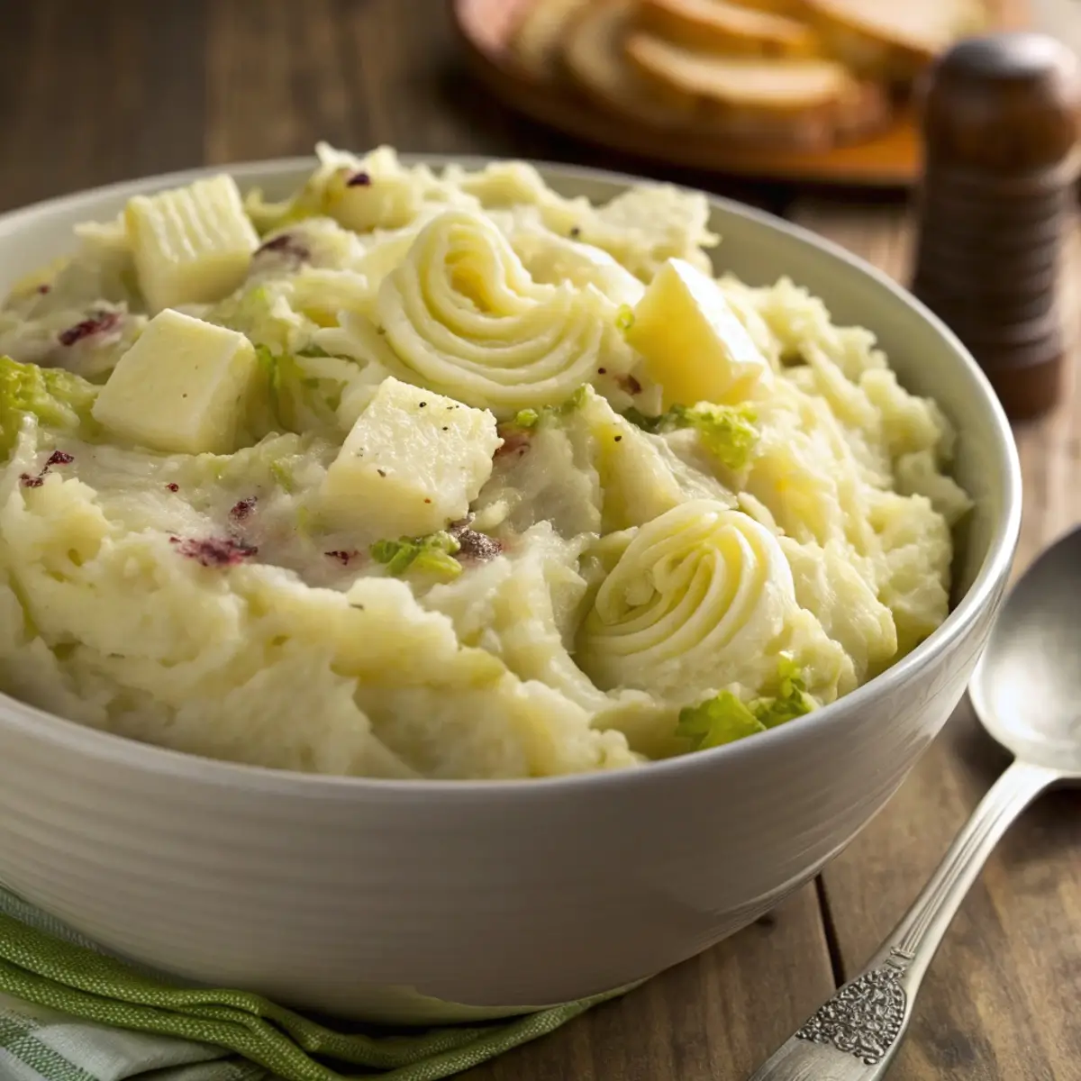 Irish Mashed Potatoes (Colcannon)