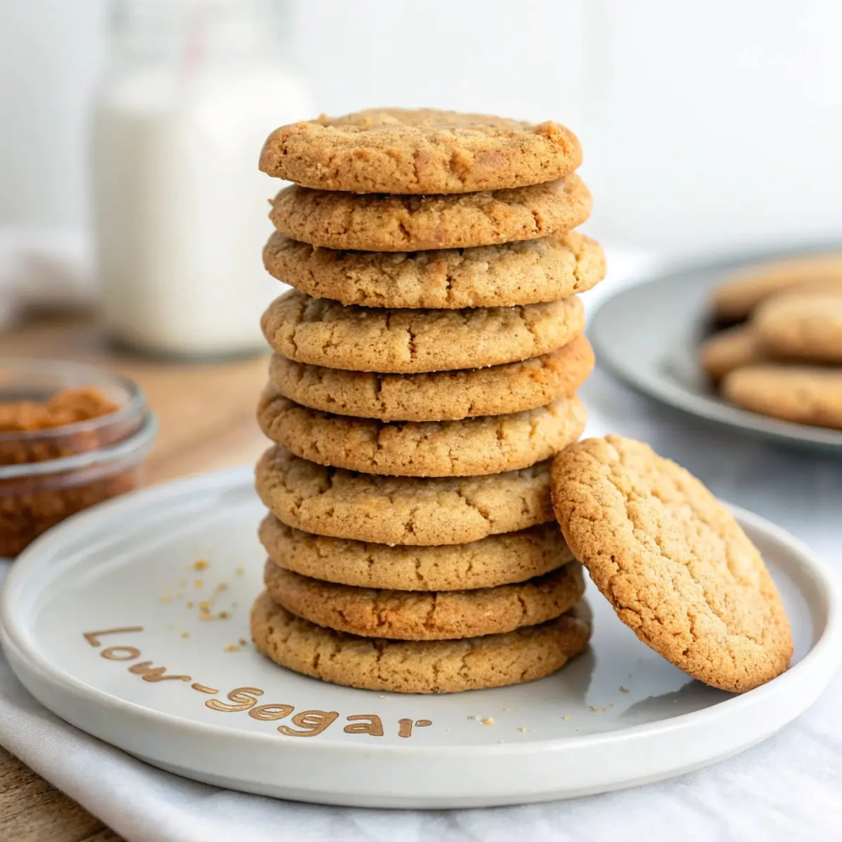 Healthy Sugar Cookies (Low-Sugar Version)