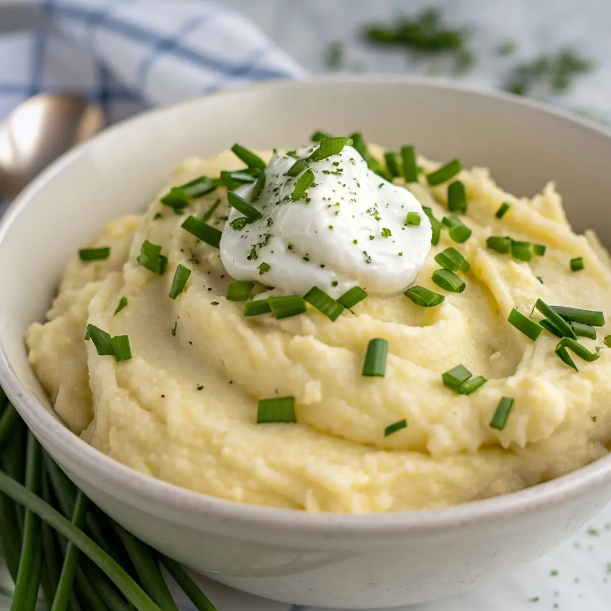 Mashed Potatoes with Sour Cream
