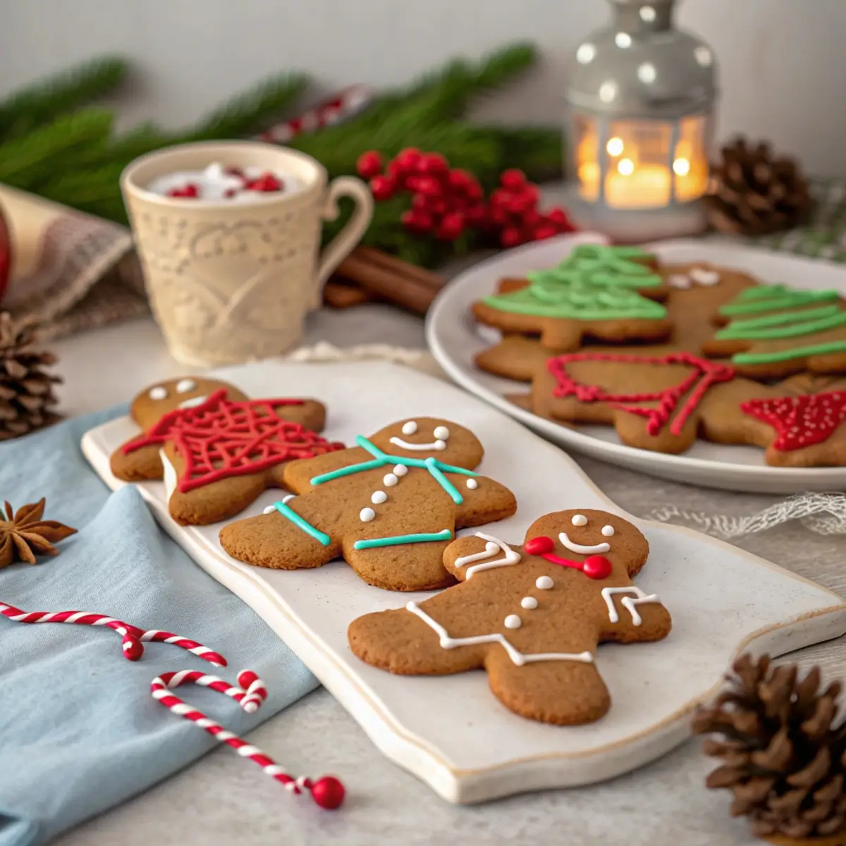 Gingerbread Cookies with No Chill Dough