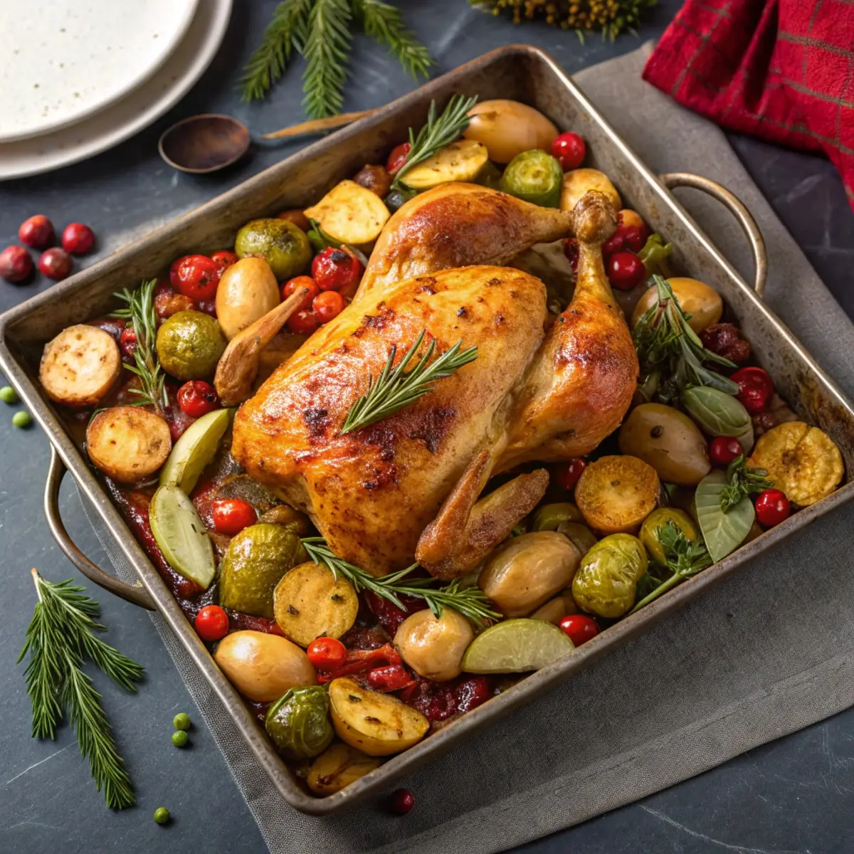 One Pan Christmas Dinner Ideas