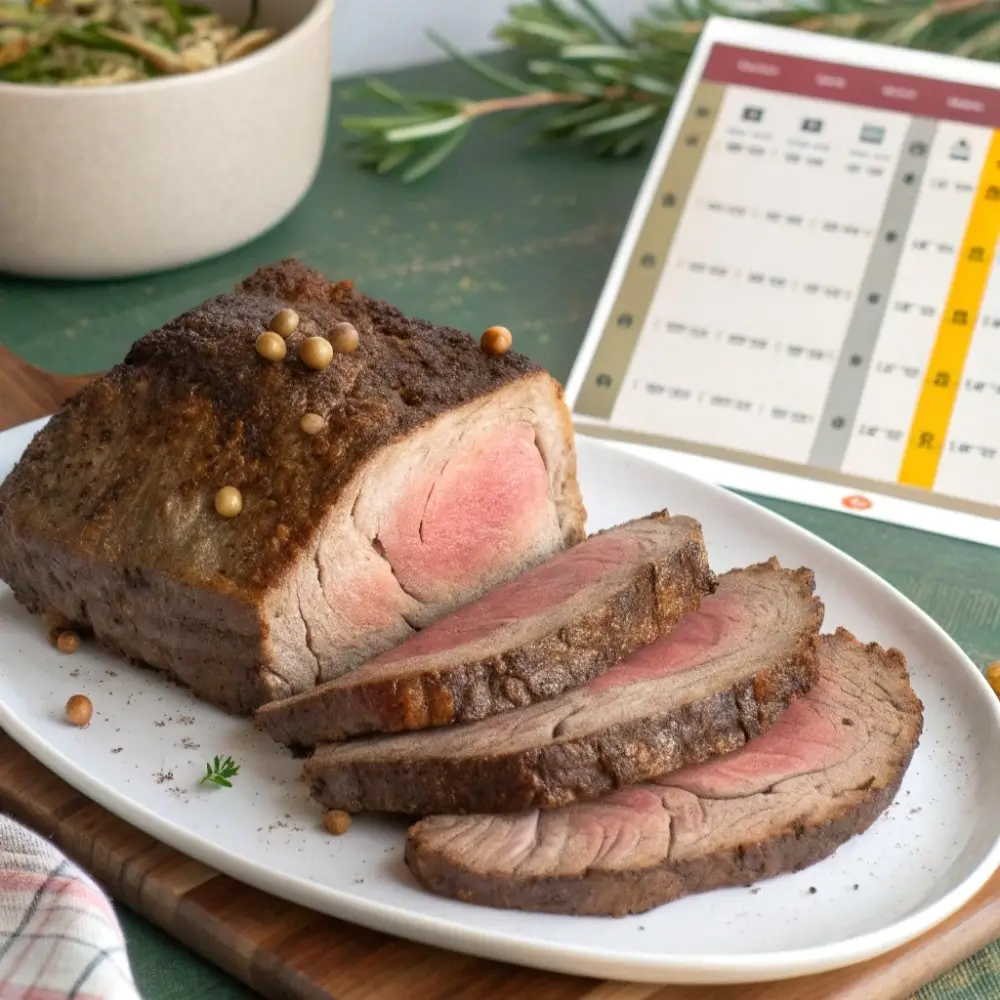 Holiday Beef Roast — Oven Cooking Times Guide