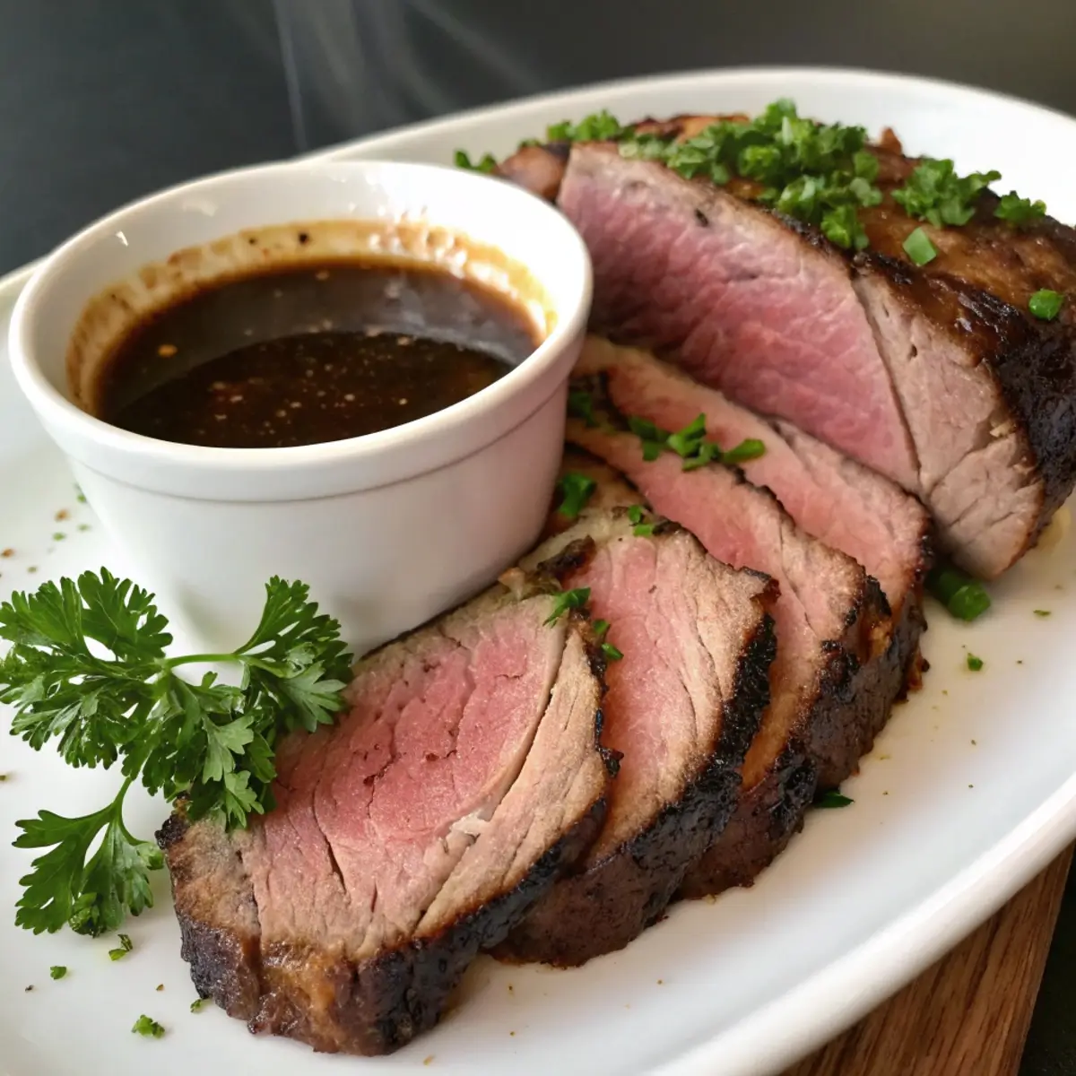 Oven Prime Rib Roast with Homemade Au Jus (No Alcohol)