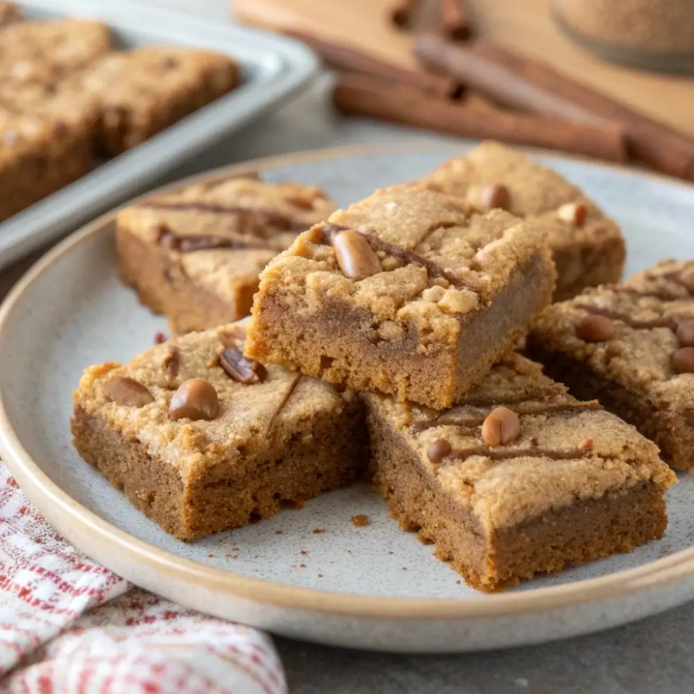 Gingerbread Spice Cookie Bars