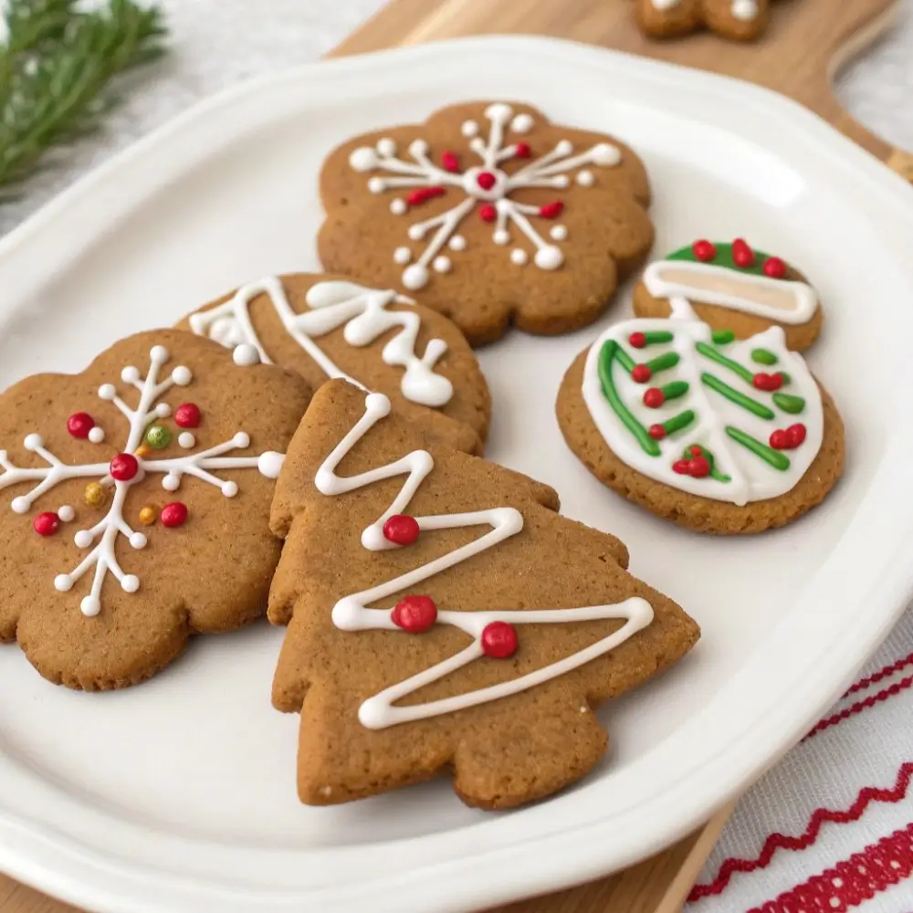 Vegan Gingerbread Cookies (Easy Recipe)