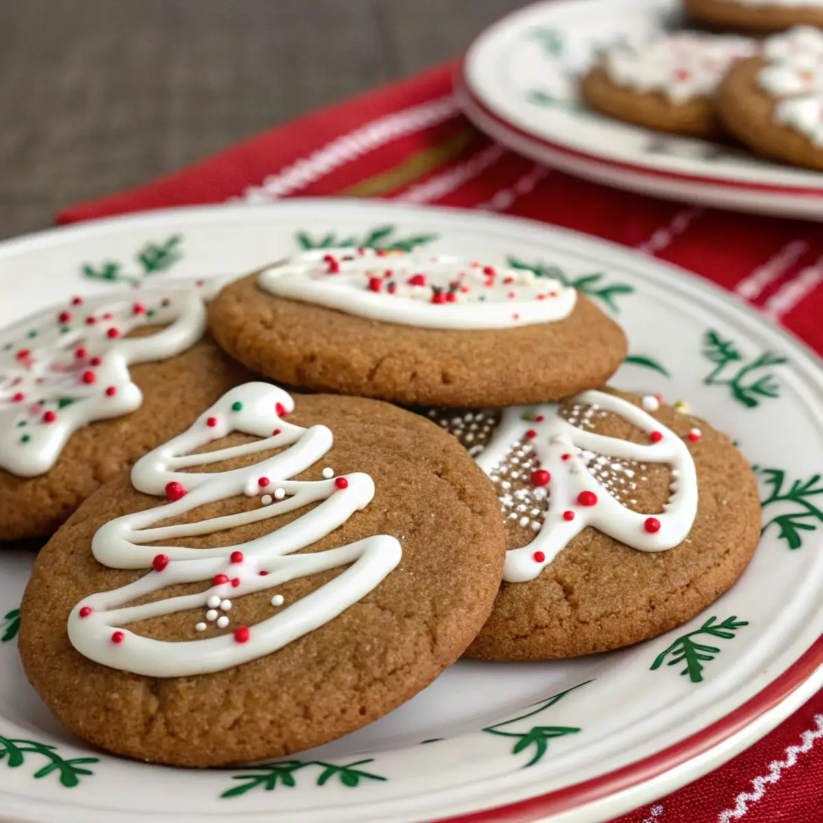 Ultra-Soft Gingerbread Cookies with Brown Sugar