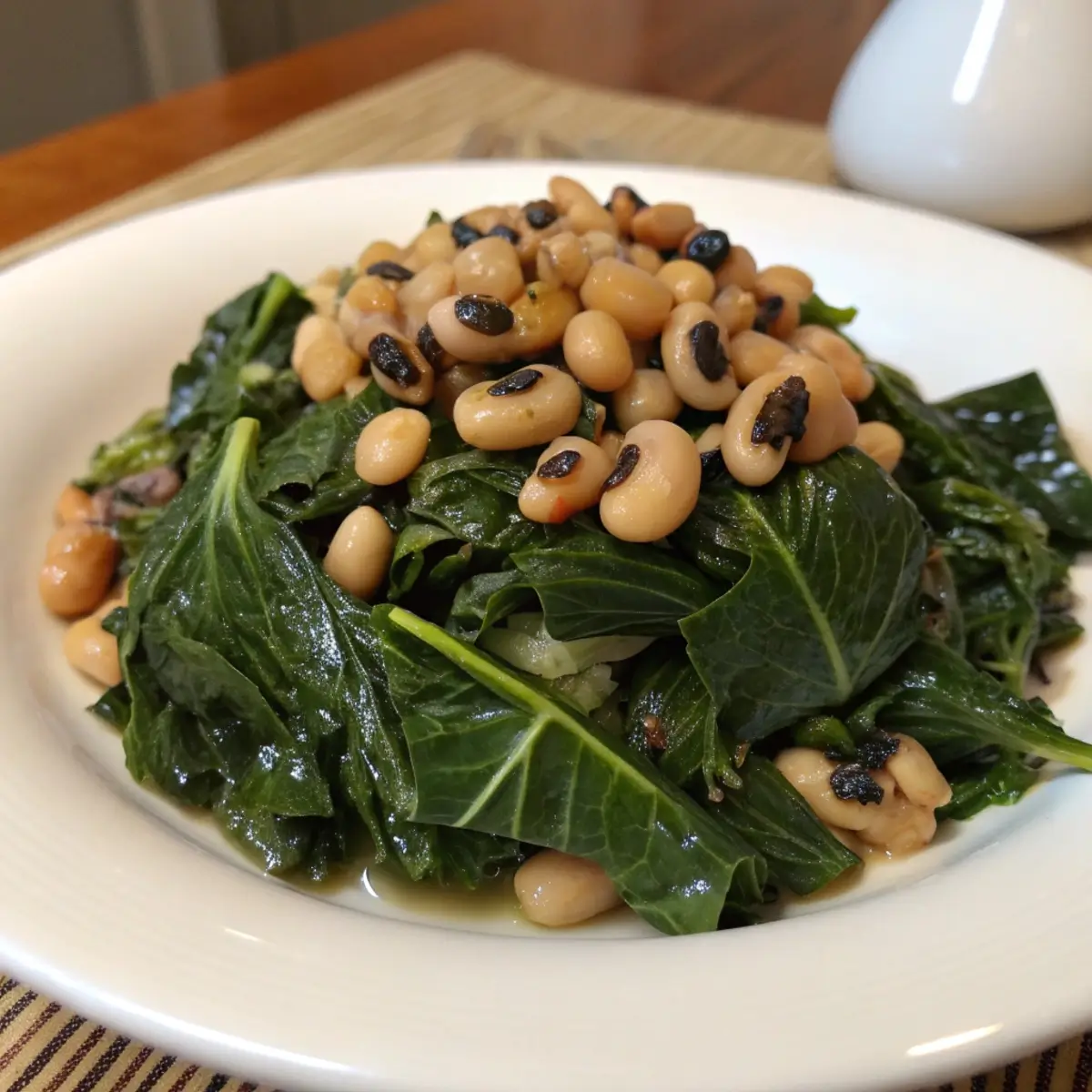 Black Eyed Peas with Collard Greens Meal