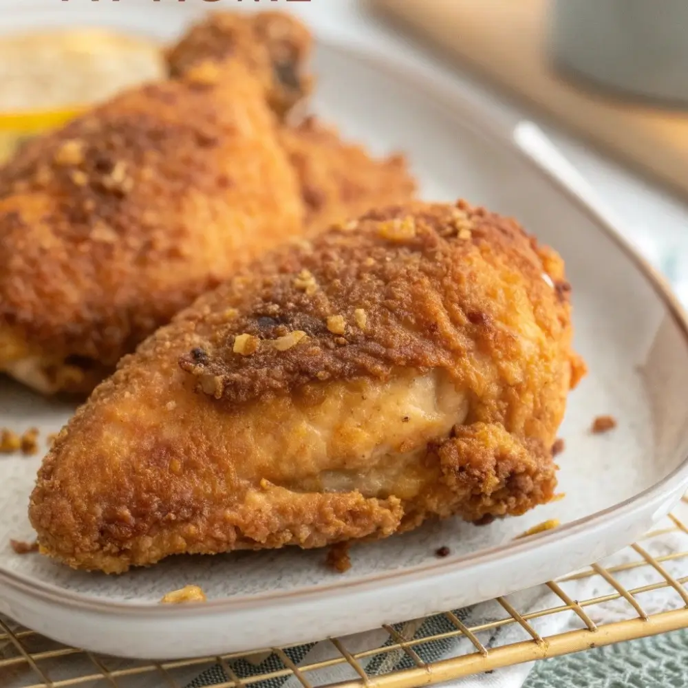 Crispy-Style Air Fryer Chicken at Home