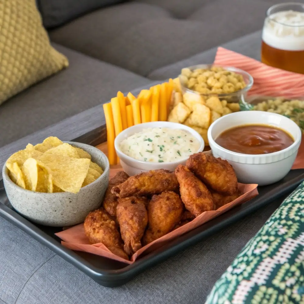 Football Party Food for Comfy Seating Nights
