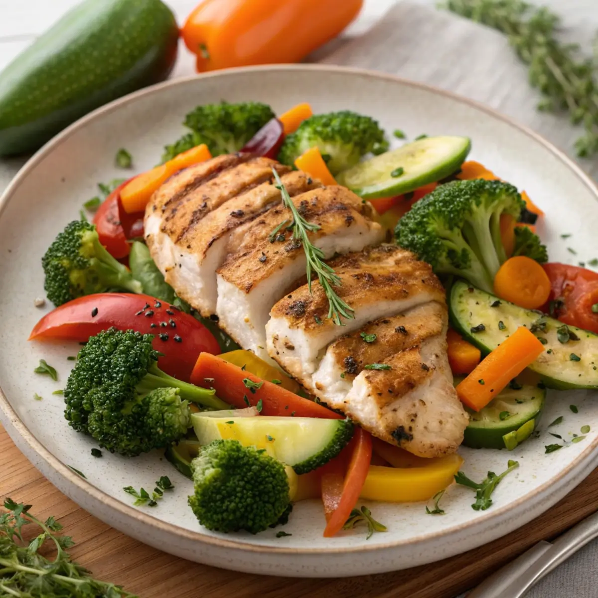 Healthy Dinner Recipes with Chicken and Veggies