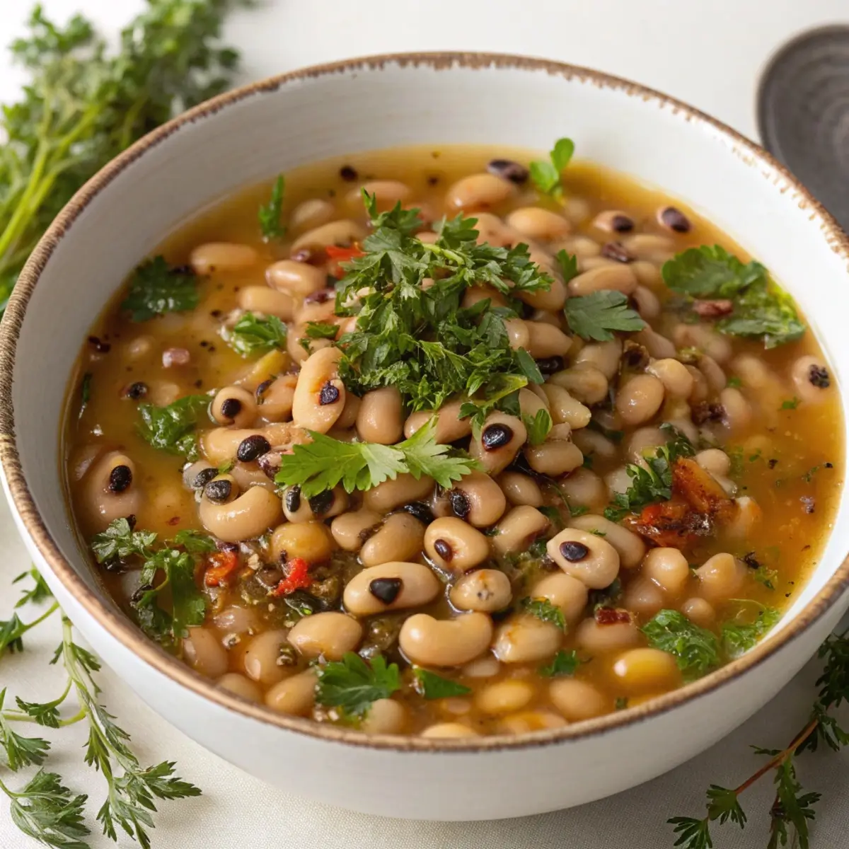 Instant Pot Black Eyed Peas (Quick Cook)