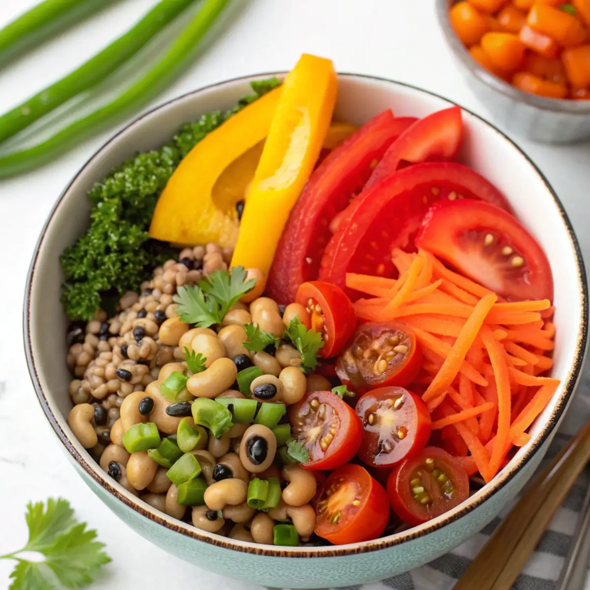 Black Eyed Peas Protein Bowl