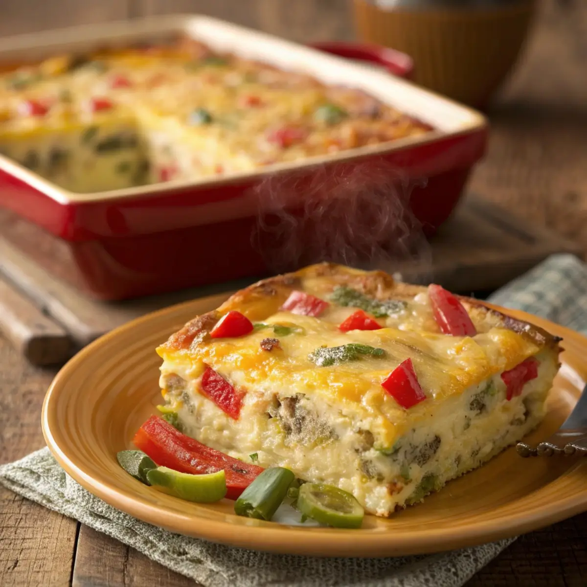 Southwest Breakfast Casserole Flavorful