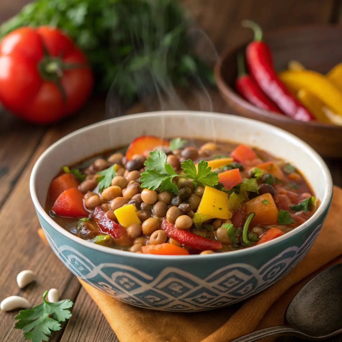 Hearty Vegetarian Black Eyed Peas Recipe