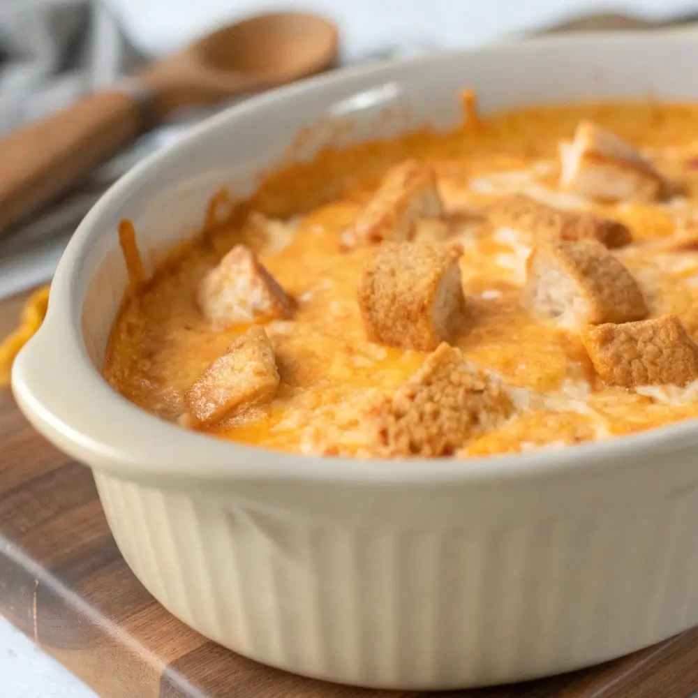 Buffalo Chicken Dip for Long Hosting Nights